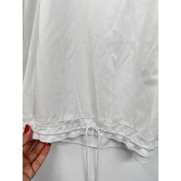 Nike Bonded Women's T-Shirt White-Birch Heather Size Medium - Picture 2 of 6